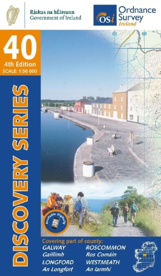 OS Discovery - 40 - Galway, Longford, Roscommon