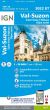 IGN Top 25 - Val-Suzon / St-Seine-l'Abbaye / Dijon Ouest