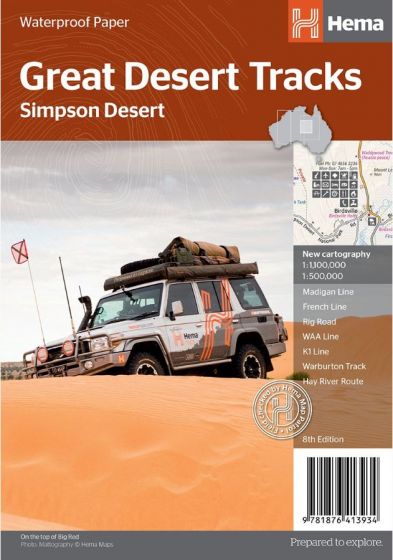 Hema Regional Map - Simpson Desert