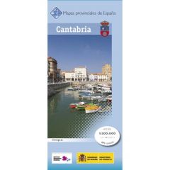 CNIG Spanish Provincial Road Maps (1:200k) - Cantabria