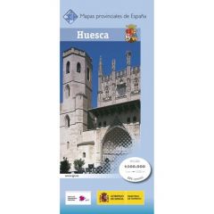 CNIG Spanish Provincial Road Maps (1:200k) - Huesca
