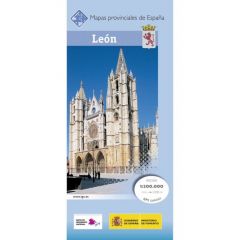 CNIG Spanish Provincial Road Maps (1:200k) - Leon