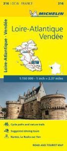 Michelin Local Map - 316 - Loire-Atlantique, Vendee