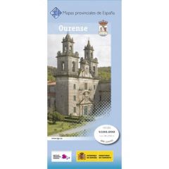 CNIG Spanish Provincial Road Maps (1:200k) - Ourense