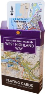 Harvey Map Playing Cards - West Highland Way