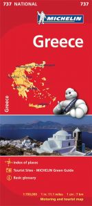 Michelin National Map - 737-Greece