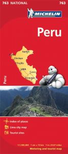 Michelin National Map - 763-Peru