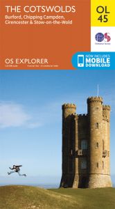 OS Explorer Leisure - OL45 - The Cotswolds