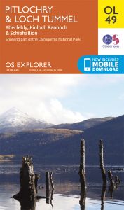 OS Explorer Leisure - OL49 - Pitlochry & Loch Tummel