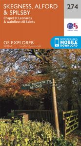 OS Explorer - 274 - Skegness, Alford & Spilsby