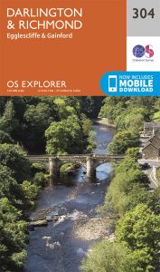 OS Explorer - 304 - Darlington & Richmond