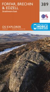 OS Explorer - 389 - Forfar, Brechin & Edzell