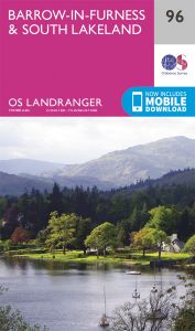 OS Landranger - 96 - Barrow-in-Furness & South Lakeland