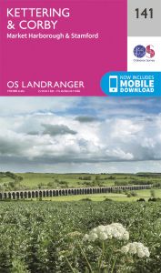 OS Landranger - 141 - Kettering & Corby