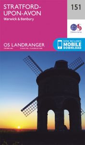 OS Landranger - 151 - Stratford-upon-Avon, Warwick & Banbury