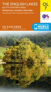 OS Explorer Leisure - OL7 - The English Lakes - South Eastern