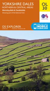 OS Explorer Leisure - OL30 - Yorkshire Dales - Northern & Central