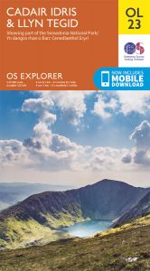 OS Explorer Leisure - OL23 - Cadair Idris & Llyn Tegid