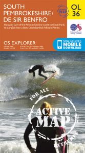 OS Explorer Active - 36 - South Pembrokeshire