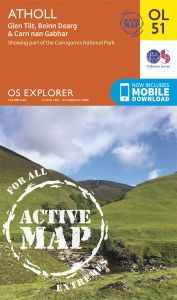 OS Explorer Active - 51 - Atholl