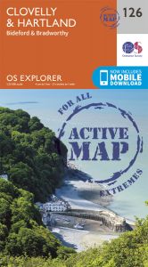 OS Explorer Active - 126 - Clovelly & Hartland