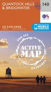OS Explorer Active - 140 - Quantock Hills & Bridgwater