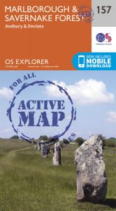 OS Explorer Active - 157 - Marlborough & Savernake Forest