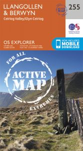 OS Explorer Active - 255 - Llangollen & Berwyn