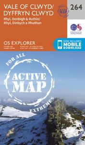 OS Explorer Active - 264 - Vale of Clwyd