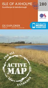OS Explorer Active - 280 - Isle of Axholme, Scunthorpe & Gainsborough