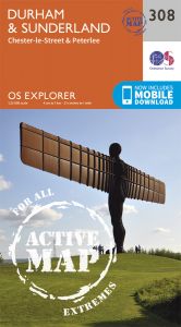 OS Explorer Active - 308 - Durnham & Sunderland