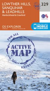 OS Explorer Active - 329 - Lowther Hills, Sanquhar & Leadhills