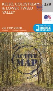 OS Explorer Active - 339 - Kelso, Coldstream & lower Tweed Valley