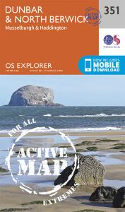 OS Explorer Active - 351 - Dunbar & North Berwick