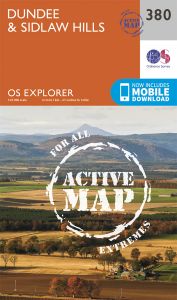 OS Explorer Active - 380 - Dundee & Sidlaw Hills