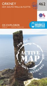 OS Explorer Active - 462 - Orkney - Hoy, South Walls & Flotta
