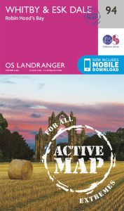 OS Landranger Active - 94 - Whitby, Esk Dale & Robin Hood's Bay