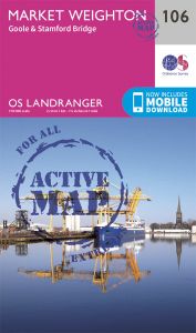 OS Landranger Active - 106 - Market Weighton, Goole & Stamford Bridge