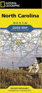 National Geographic - State Guide Map - Carolina North
