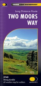 Harvey National Trail Map - Two Moors Way