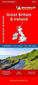 Michelin National Map - 713 - Great Britain & Ireland