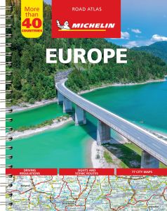 Michelin Europe 2023 - Tourist And Motoring Atlas (A4-Spiral)