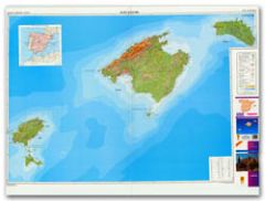 CNIG Spanish Autonomous Region Series Map - Balearic Islands