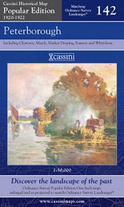 Cassini Popular Edition - Peterborough (1920-1922)