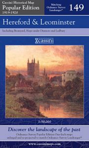 Cassini Popular Edition - Hereford & Leominster (1919-1920)