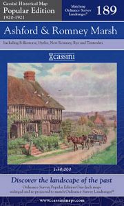 Cassini Popular Edition - Ashford & Romney Marsh (1920-1921)