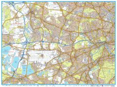 A-Z London Master Plan - West Map