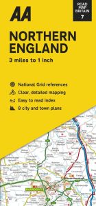 AA - Road Map Britain - Northern England