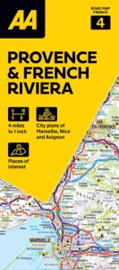 AA - Touring Map France - Provence & French Riviera