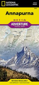 National Geographic - Adventure Map - Annapurna